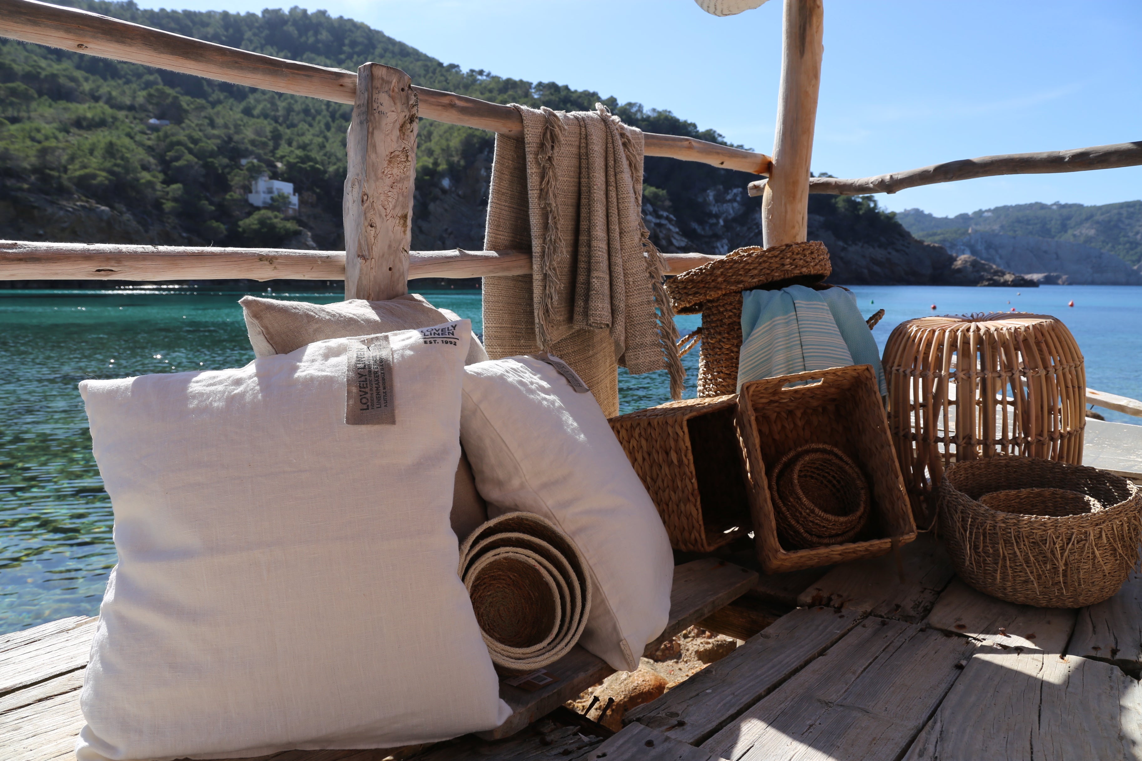 La maison d'Ibiza photo bord de mer decoration