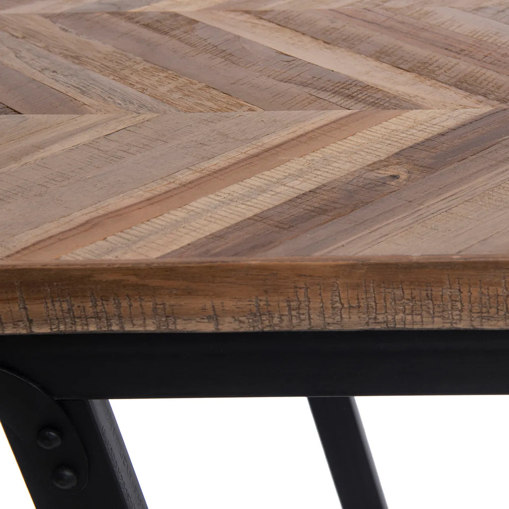 Table pliante en bois Garda - Naturel