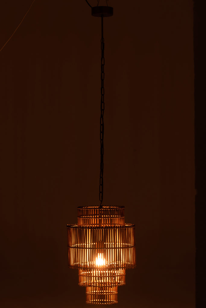 Lámpara colgante de 4 pisos - Natural